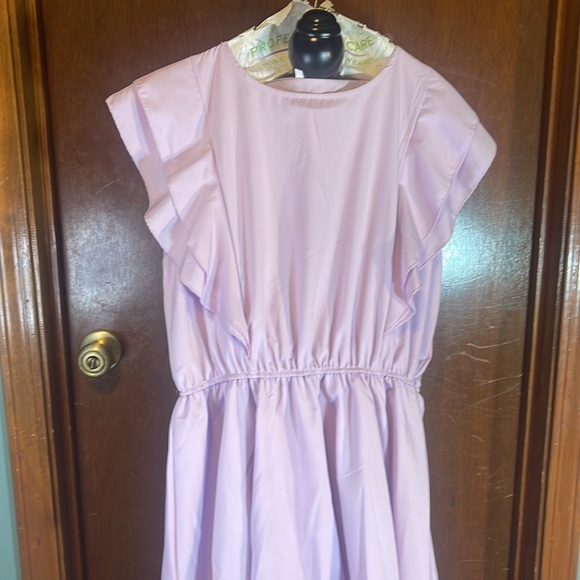 Women lilac dress - Picture 3 of 4